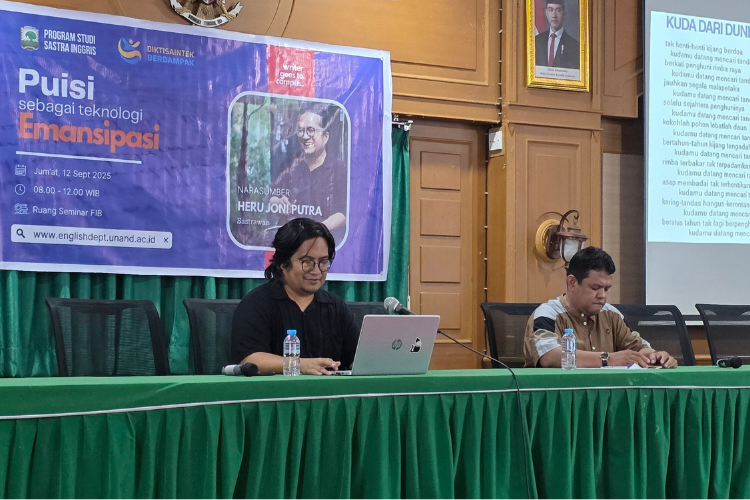 Poetry as a Technology of Emancipation: A Public Lecture by Heru Joni Putra